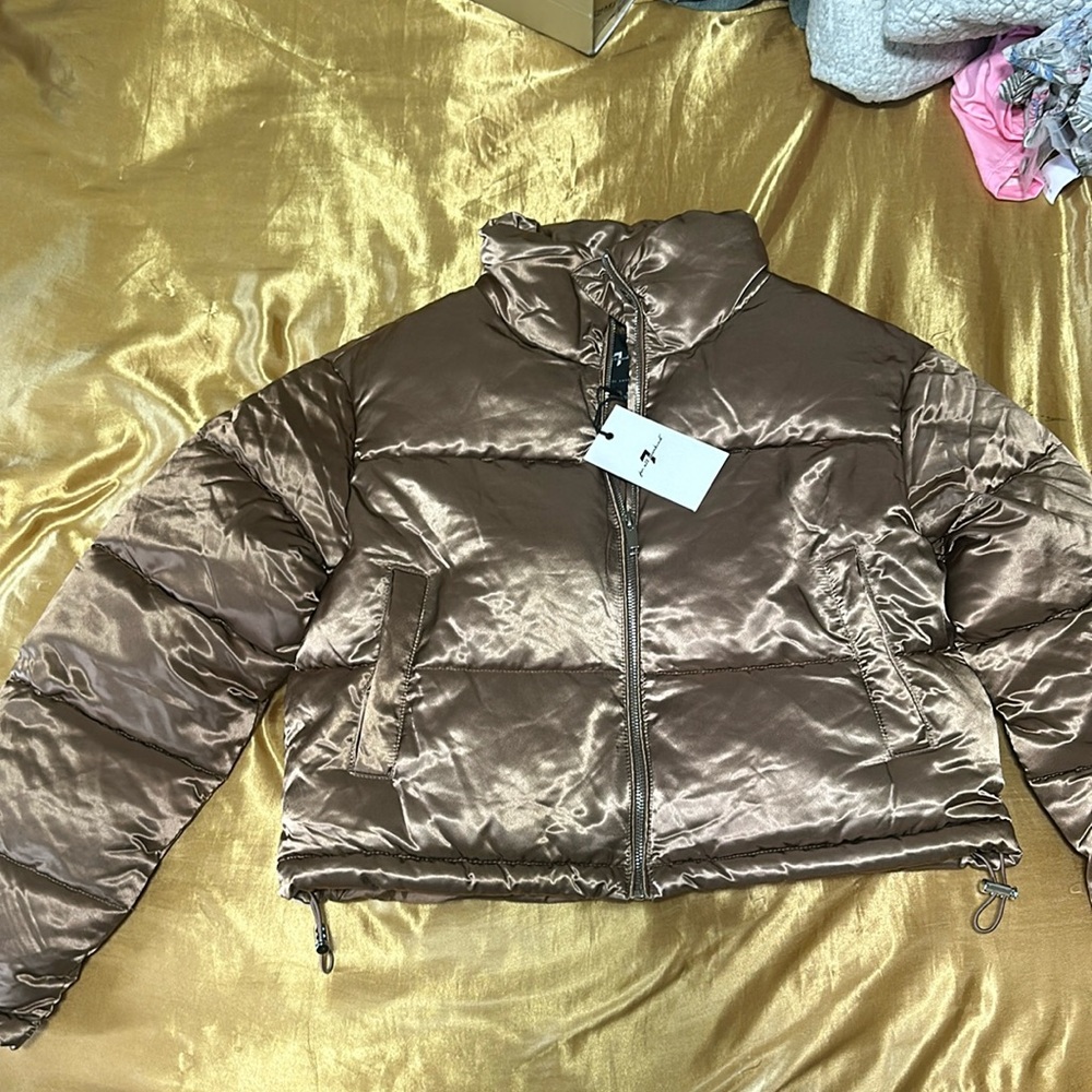 7 for all man kind puffer coat